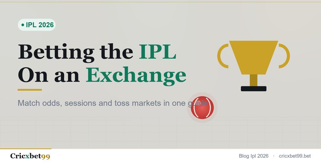 IPL 2026 match odds screen on a cricket betting exchange with back and lay prices